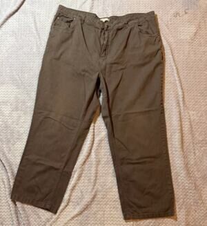 Woman Within Brown Jeans